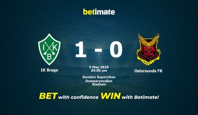 IK Brage vs Ostersunds FK Prediction, Odds & Betting Tips 05/05/2025