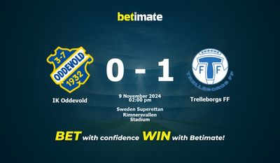 Pronostici, quote e consigli di scommessa IK Oddevold vs Trelleborgs FF 09/11/2024