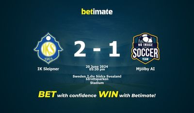 IK Sleipner vs Mjölby AI Prediction, Odds & Betting Tips 06/20/2024