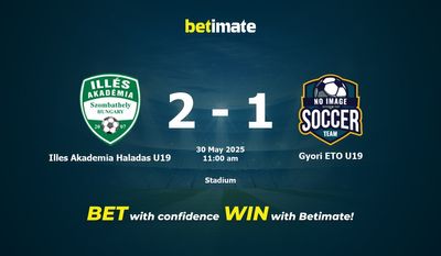 Illes Akademia Haladas U19 vs Gyori ETO U19 Prediction, Odds & Betting Tips 05/30/2025