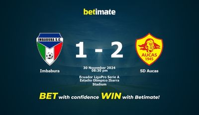 Prediksi Imbabura vs SD Aucas, Peluang & Tips Taruhan 30/11/2024