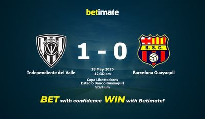 Independiente del Valle vs Barcelona Guayaquil Prediction, Odds & Betting Tips 05/28/2025