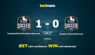 Independiente Rivadavia Reserves vs Rosario Central Reserves Prediction, Odds & Betting Tips 07/17/2024