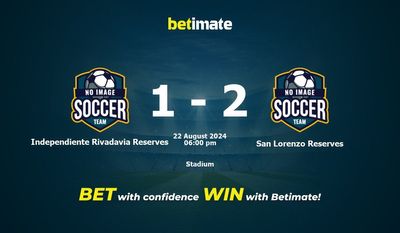 Independiente Rivadavia Reserves vs San Lorenzo Reserves Prediction, Odds & Betting Tips 08/22/2024