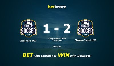 Indonesia U23 vs Chinese Taipei U23 Prediction, Odds & Betting Tips 09/09/2023
