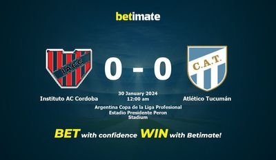 Instituto AC Cordoba বনাম Atlético Tucumán ভবিষ্যদ্বাণী, প্রতিকূলতা এবং বাজির টিপস 01/30/2024