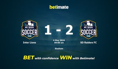 Inter Lions vs SD Raiders FC Prediction, Odds & Betting Tips 05/04/2024