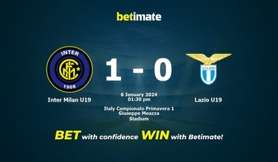 Inter Milan U19 vs Lazio U19 التوقعات، الاحتمالات ونصائح الرهان 06/01/2024