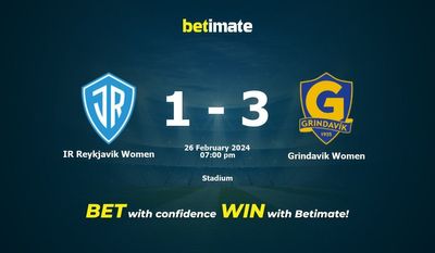 IR Reykjavik Women vs Grindavik Women Prediction, Odds & Betting Tips 02/26/2024