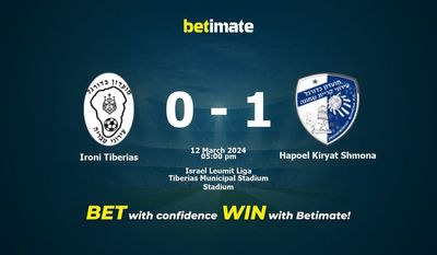 Ironi Tiberias vs Hapoel Kiryat Shmona 预测、赔率和投注技巧 03/12/2024