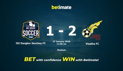 ISI Dangkor Senchey FC vs Visakha FC Prediction, Odds & Betting Tips 01/17/2026