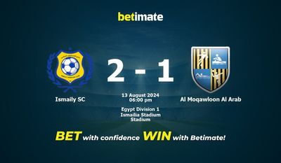 Ismaily SC vs Al Moqawloon Al Arab Prediction, Odds & Betting Tips 08/13/2024