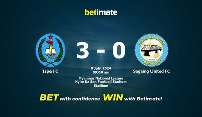 Ispe FC vs Sagaing United FC Prediction, Odds & Betting Tips 07/08/2024