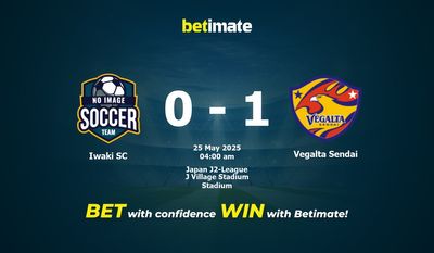 Iwaki SC vs Vegalta Sendai Prediction, Odds & Betting Tips 05/25/2025