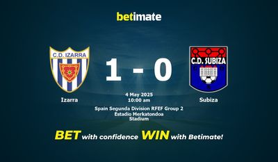 Izarra vs Subiza Prediction, Odds & Betting Tips 05/04/2025