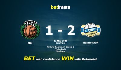 JBK vs Narpes Kraft Prediction, Odds & Betting Tips 05/12/2025