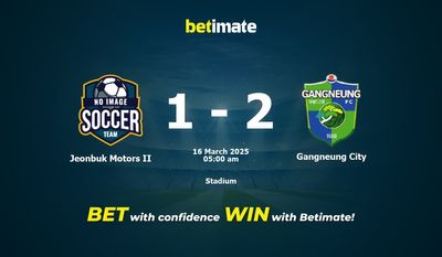 Jeonbuk Motors II vs Gangneung City Prediction, Odds & Betting Tips 03/16/2025