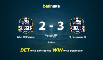 Johvi FC Phoenix vs FC Kuressaare II Prediction, Odds & Betting Tips 08/21/2024