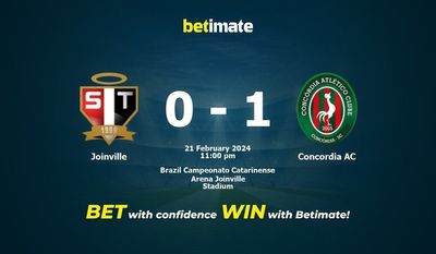 Joinville vs Concordia AC التوقعات، الصعاب ونصائح الرهان 21/02/2024