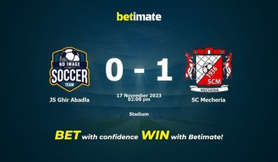 JS Ghir Abadla vs SC Mecheria Prediction, Odds & Betting Tips 11/17/2023