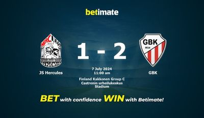 JS Hercules vs GBK Prediction, Odds & Betting Tips 07/07/2024