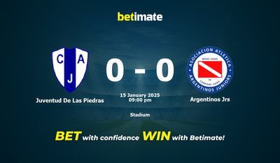 Juventud De Las Piedras vs Argentinos Jrs Prediction, Odds & Betting Tips 01/15/2025
