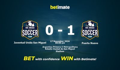 Juventud Unida San Miguel vs Puerto Nuevo Prediction, Odds & Betting Tips 11/17/2024