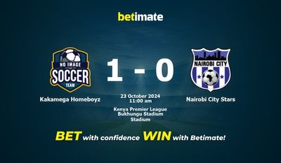 Kakamega Homeboyz vs Nairobi City Stars Prediction, Odds & Betting Tips 10/23/2024