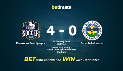 Karakopru Belediyespor vs Fatsa Belediyespor التوقعات، الصعاب ونصائح الرهان 21/01/2024