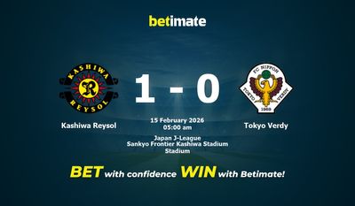 Kashiwa Reysol vs Tokyo Verdy Prediction, Odds & Betting Tips 02/15/2026