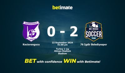 Keciorengucu vs 76 Igdir Belediyespor Prediction, Odds & Betting Tips 09/22/2024