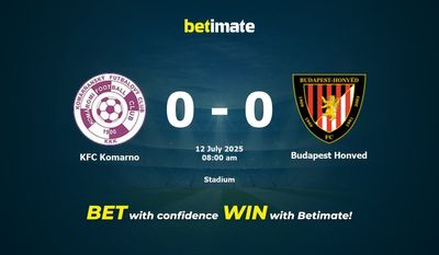KFC Komarno vs Budapest Honved Prediction, Odds & Betting Tips 07/12/2025