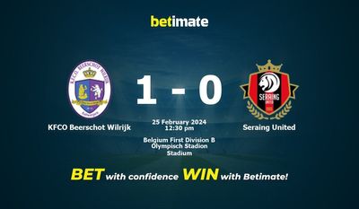 KFCO Beerschot Wilrijk vs Seraing United التوقعات، الصعاب ونصائح الرهان 25/02/2024