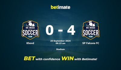 Khovd vs SP Falcons FC Prediction, Odds & Betting Tips 09/25/2024
