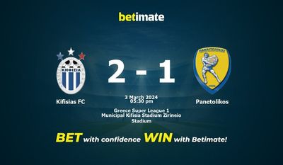Kifisias FC vs Panetolikos Prediction, Odds & Betting Tips 03/03/2024