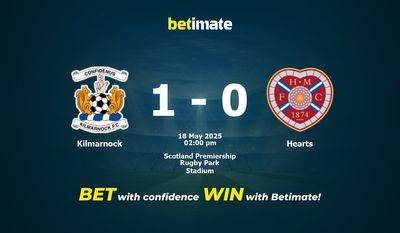 Kilmarnock vs Hearts Prediction, Odds & Betting Tips 05/18/2025