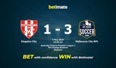 Kingston City vs Melbourne City NPL Prediction, Odds & Betting Tips 05/05/2025