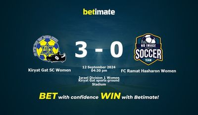 Kiryat Gat SC Women vs FC Ramat Hasharon Women Prediction, Odds & Betting Tips 09/12/2024