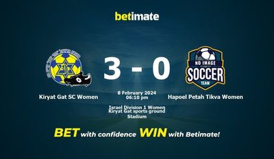 Kiryat Gat SC Women vs Hapoel Petah Tikva Women Prediction, Odds & Betting Tips 02/08/2024