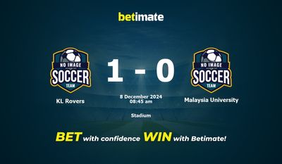 KL Rovers vs Malaysia University Prediction, Odds & Betting Tips 12/08/2024
