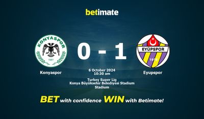 Konyaspor vs Eyupspor Prediction, Odds & Betting Tips 10/06/2024