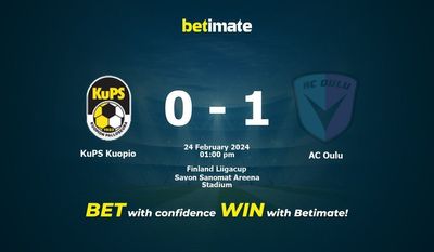 KuPS Kuopio বনাম AC Oulu ভবিষ্যদ্বাণী, প্রতিকূলতা এবং বাজির টিপস 02/24/2024