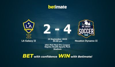 LA Galaxy II vs Houston Dynamo II Prediction, Odds & Betting Tips 09/24/2023