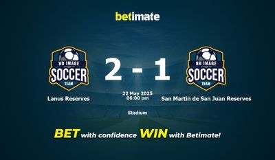 Lanus Reserves vs San Martin de San Juan Reserves Prediction, Odds & Betting Tips 05/22/2025