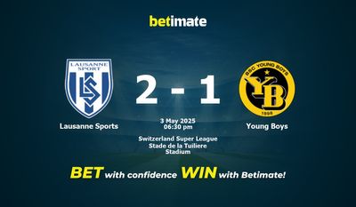 Lausanne Sports vs Young Boys Prediction, Odds & Betting Tips 05/03/2025