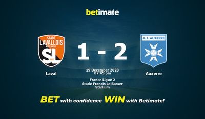 Laval vs Auxerre التوقعات، الصعاب & نصائح الرهان 19/12/2023