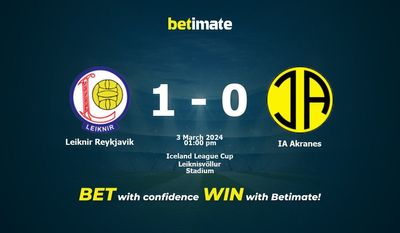 Leiknir Reykjavik vs IA Akranes Prediction, Odds & Betting Tips 03/03/2024