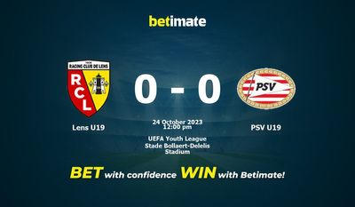 Lens U19 vs PSV U19 Prediction, Odds & Betting Tips 10/24/2023