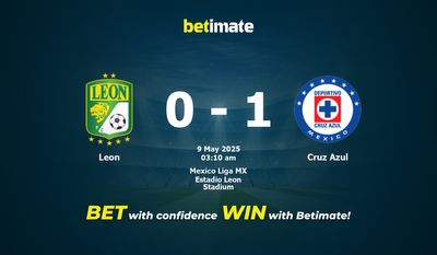 Leon vs Cruz Azul Prediction, Odds & Betting Tips 05/09/2025