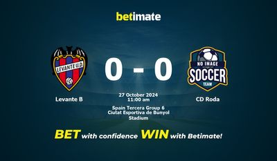 Pronostici, quote e consigli per le scommesse Levante B vs CD Roda 27/10/2024